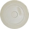 Ekena Millwork Carton Ceiling Medallion (For Canopies up to 3 3/4"), 17 3/4"OD x 1 3/8"P, Primed White CM18CA - alternate 2